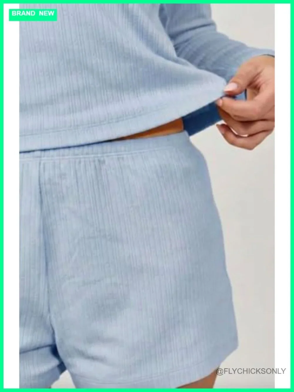 Pointelle Pajama Set, Long Sleeve and Shorts, Soft Sleepwear, Matching Nightwear